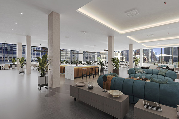 830 Third Avenue Office Open Workspace